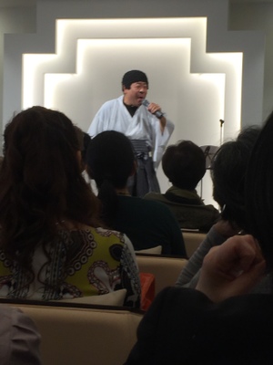 飯塚市の期待のモノマネ芸人さん(^^)/