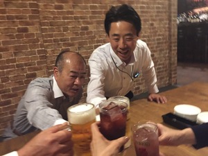 iecocoキャンペーンの祝勝会🍺