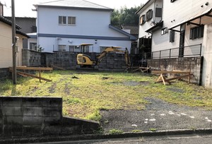 新築工事が始まりました！