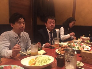 送別会とLet’s goキャンペーンの打ち上げ