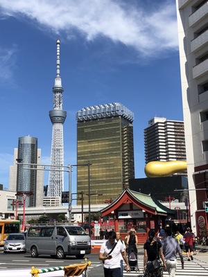 家族で東京ツアー✈