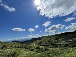 初秋の平尾台